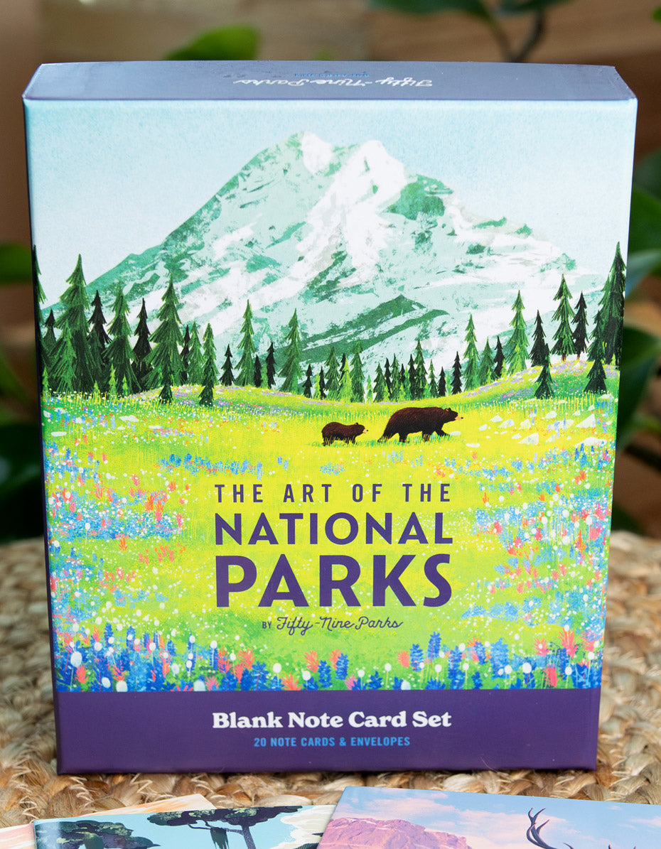 Art of the National Parks Note Cards by Fifty-Nine Parks