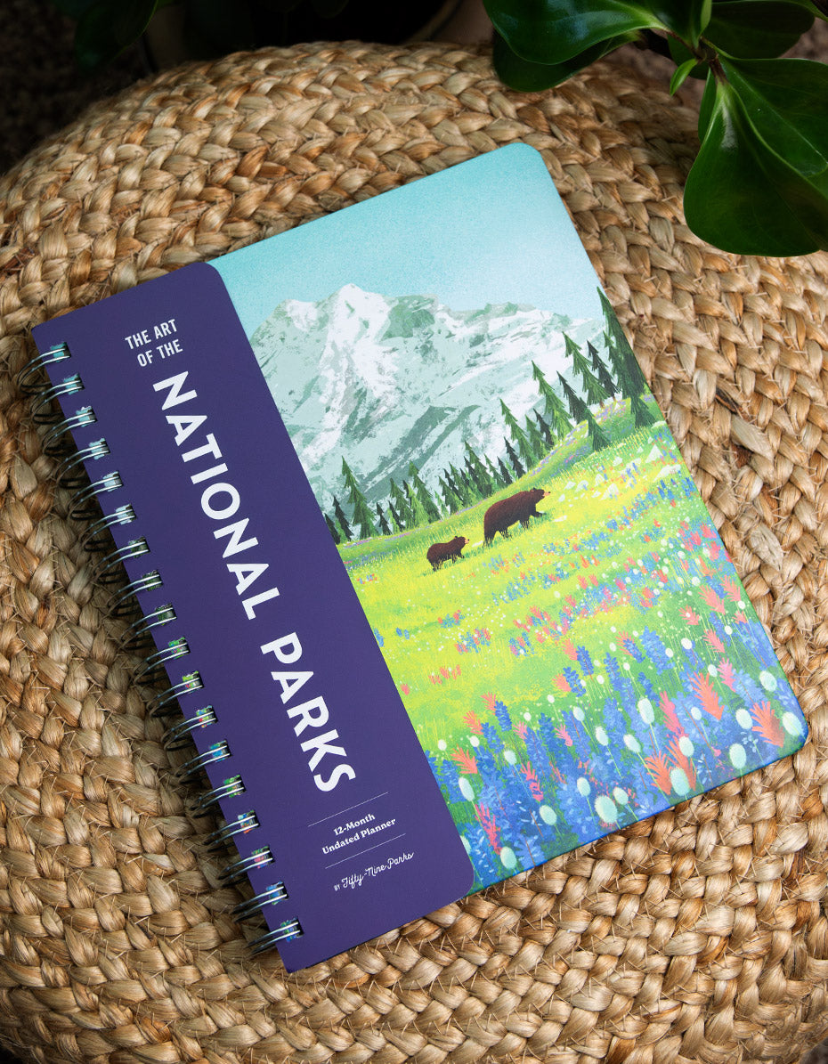 Art of the National Parks Undated Planner